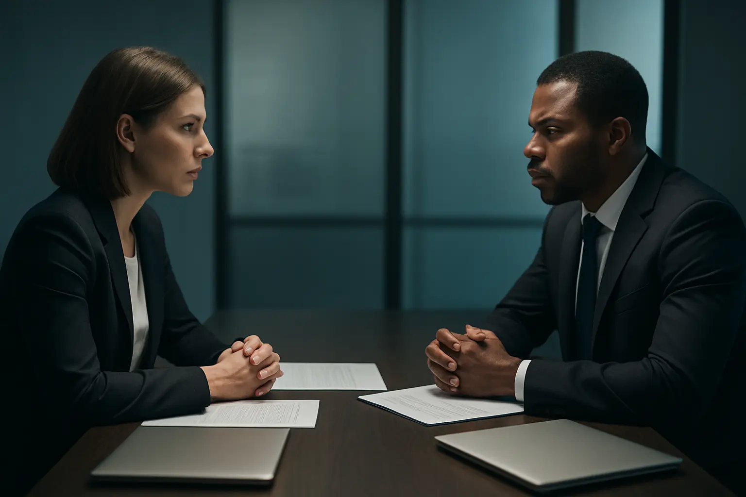 Procurement meeting between institution and vendor