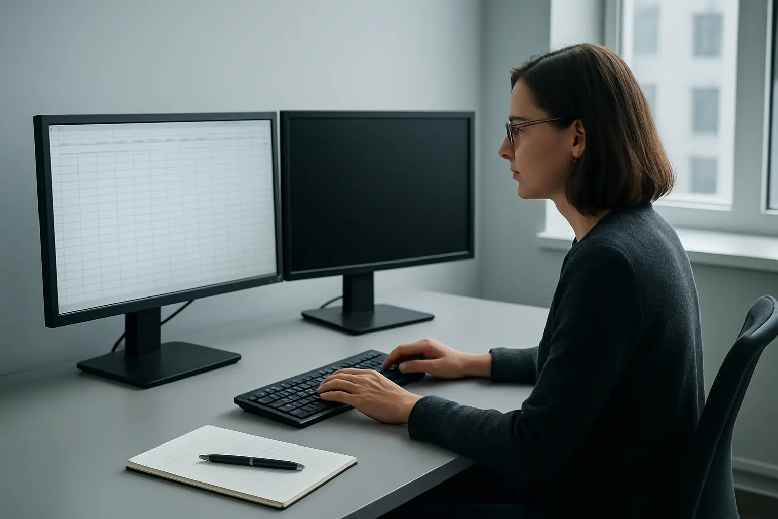 An institutional researcher querying an open research index from a terminal