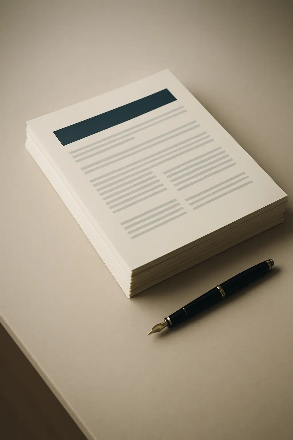 An examiner's written report resting on a submitted thesis