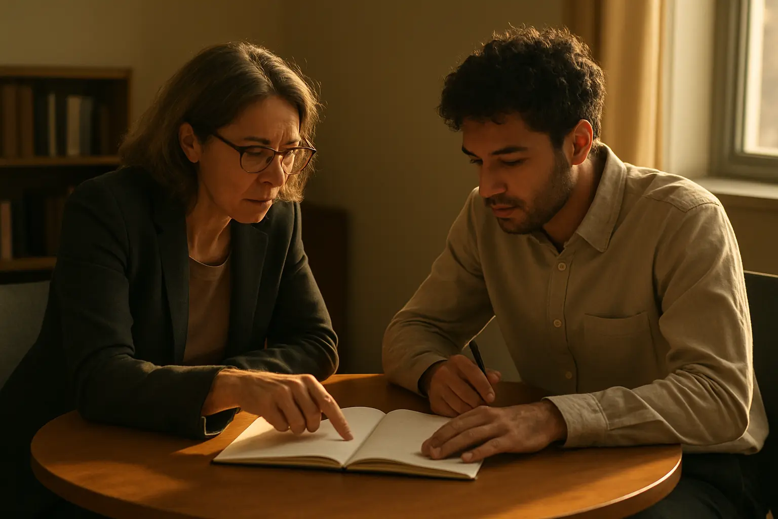 Supervision time spent on the argument rather than on presentation